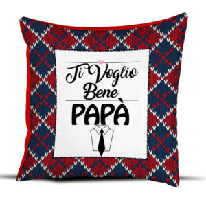 Idea Regalo Cuscino Festa del Papà – “Ti Voglio Bene Papà”