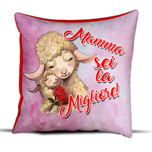 Idea Regalo Cuscino Festa della Mamma – Mamma Sei la Migliore