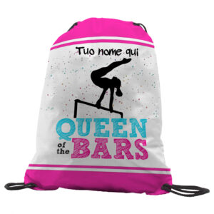 Sacca Ginnastica Gymback Personalizzata – Queen of the Bars